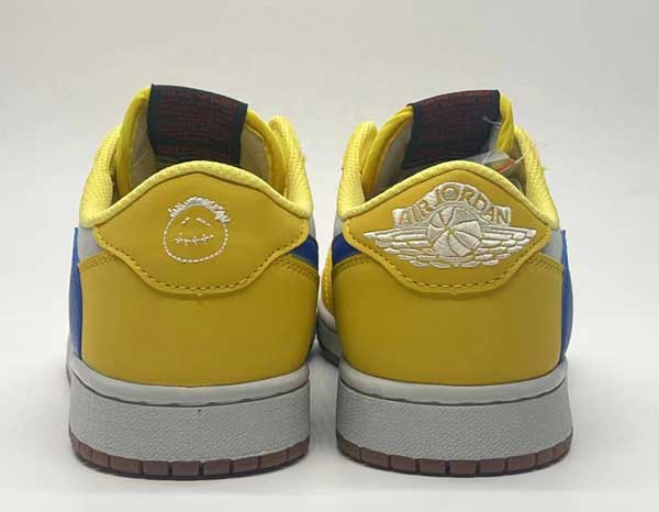 Nike Travis Scott X Jordan 1 Canary Low Shoes Wholesale High Quality-59